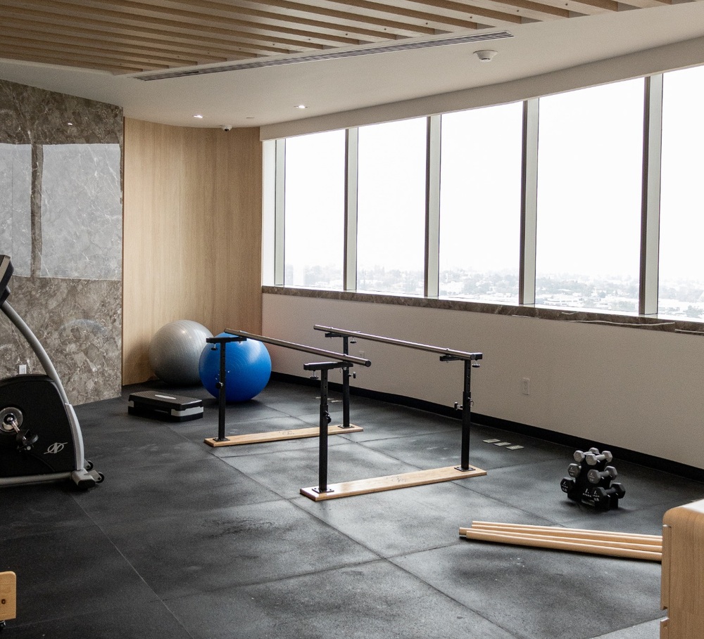 Gimnasio terapéutico de rehabilitación